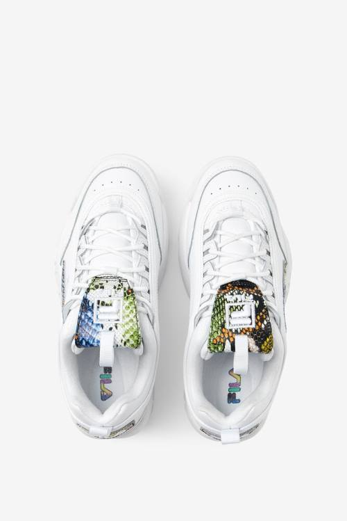 Fila Disruptor 2 Naisten Snake Tennarit Valkoinen Monivärinen | Fila170UG