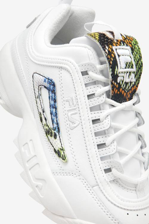 Fila Disruptor 2 Naisten Snake Tennarit Valkoinen Monivärinen | Fila170UG