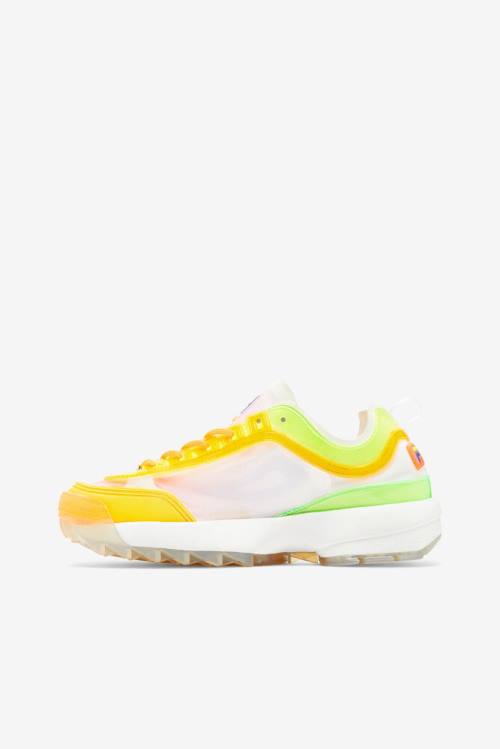 Fila Disruptor 2 Naisten Tl Tennarit Valkoinen Pinkki Sininen | Fila846VG