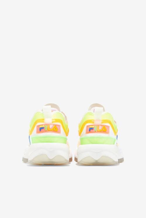 Fila Disruptor 2 Naisten Tl Tennarit Valkoinen Pinkki Sininen | Fila846VG