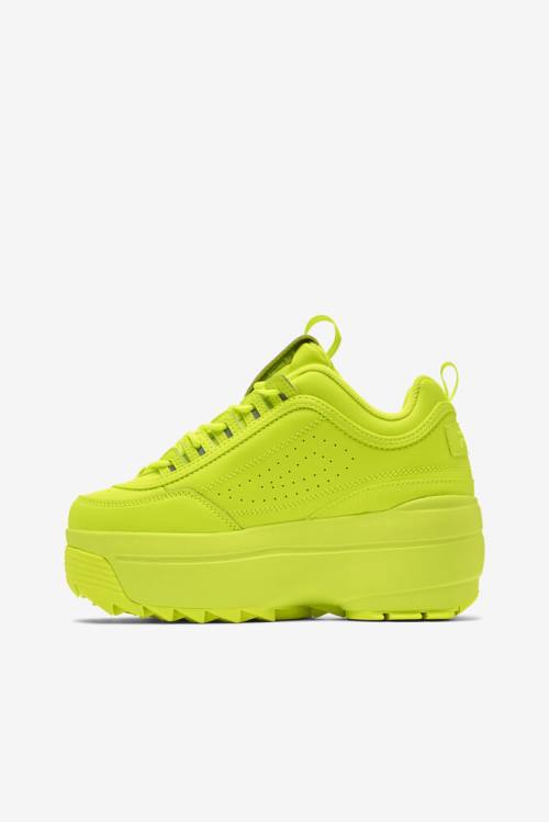 Fila Disruptor 2 Naisten Wedge Tennarit Keltainen | Fila061NV