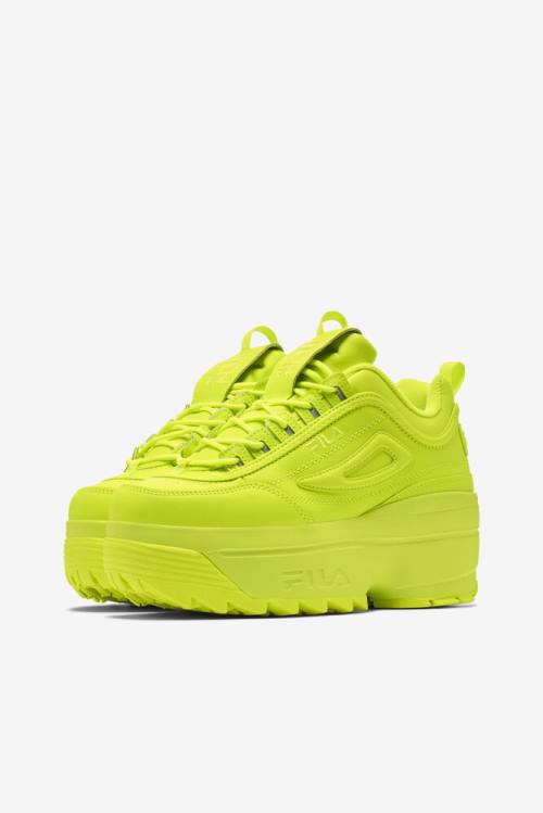 Fila Disruptor 2 Naisten Wedge Tennarit Keltainen | Fila061NV