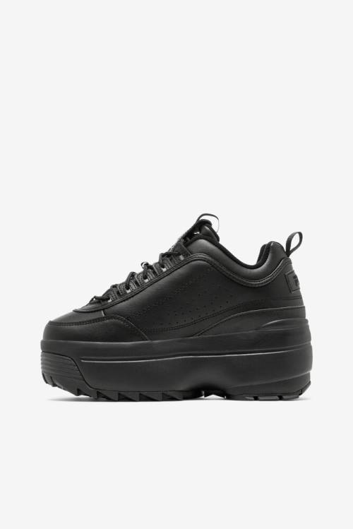 Fila Disruptor 2 Naisten Wedge Tennarit Mustat | Fila857DV