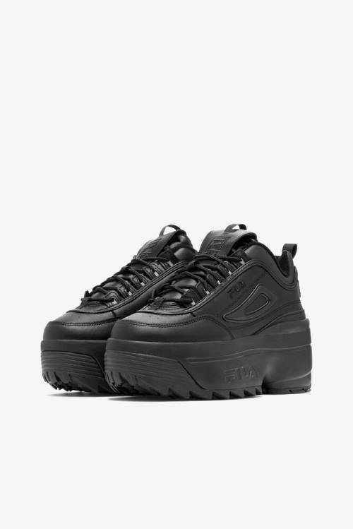 Fila Disruptor 2 Naisten Wedge Tennarit Mustat | Fila857DV