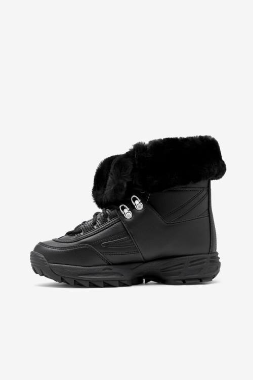 Fila Disruptor Naisten Saappaat Mustat Valkoinen Punainen | Fila486FE