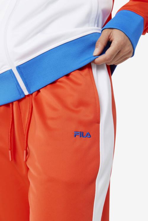 Fila Dominican Republic Miesten Housut Punainen Valkoinen | Fila954YF