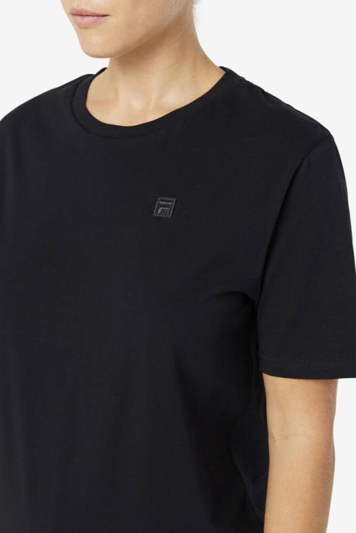 Fila Doran Tee Naisten T Paidat Mustat | Fila371KG