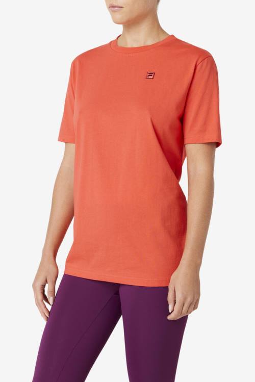 Fila Doran Tee Naisten T Paidat Punainen | Fila490EM
