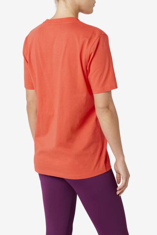 Fila Doran Tee Naisten T Paidat Punainen | Fila490EM
