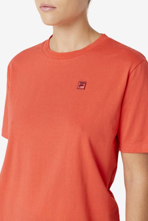 Fila Doran Tee Naisten T Paidat Punainen | Fila490EM