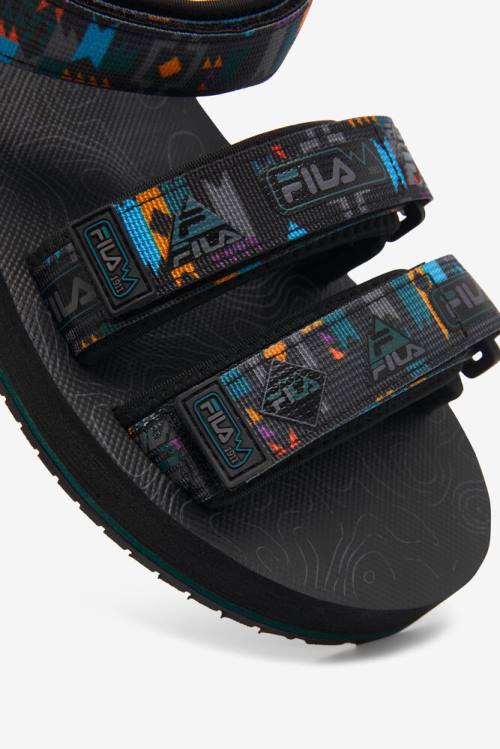 Fila Drifter Dns Miesten Rantasandaalit Mustat | Fila193AR