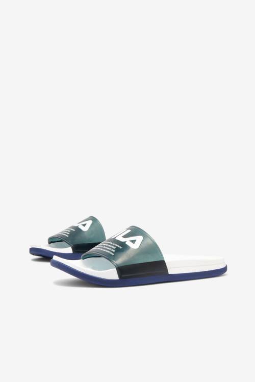 Fila Drifter Luxe Clear Naisten Rantasandaalit Laivastonsininen Valkoinen Laivastonsininen | Fila690MV