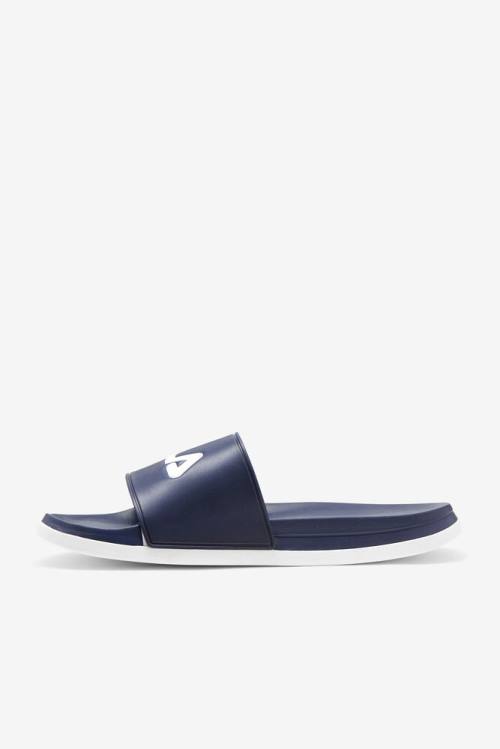 Fila Drifter Luxe Miesten Rantasandaalit Laivastonsininen Valkoinen | Fila745QD