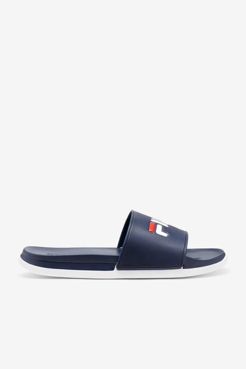 Fila Drifter Luxe Miesten Rantasandaalit Laivastonsininen Valkoinen | Fila745QD