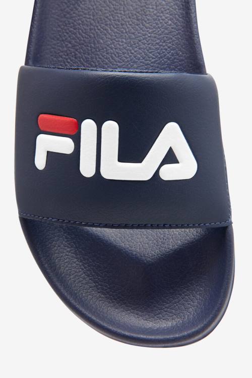 Fila Drifter Miesten Rantasandaalit Laivastonsininen Punainen Valkoinen | Fila298OV