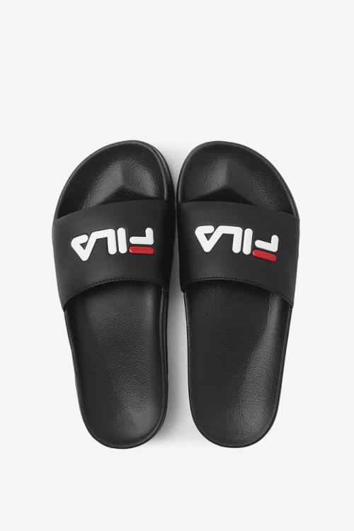 Fila Drifter Miesten Rantasandaalit Mustat Punainen Valkoinen | Fila917KT