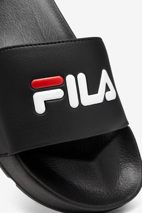 Fila Drifter Miesten Rantasandaalit Mustat Punainen Valkoinen | Fila917KT
