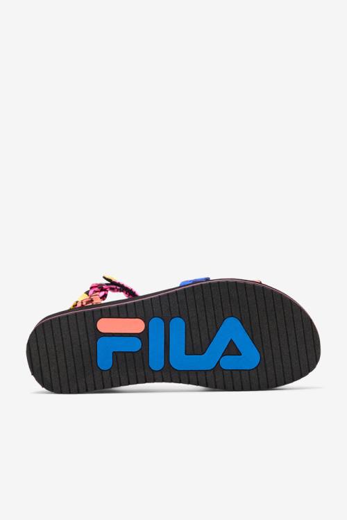 Fila Drifter Ts Bandana Miesten Sandaalit Mustat Violetit Sininen | Fila267PD