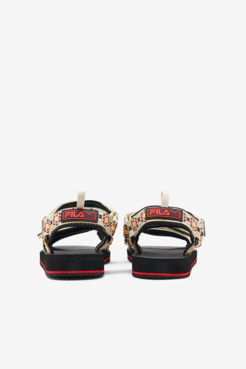 Fila Drifter Ts Miesten Sandaalit Kerma Mustat Punainen | Fila871ZJ