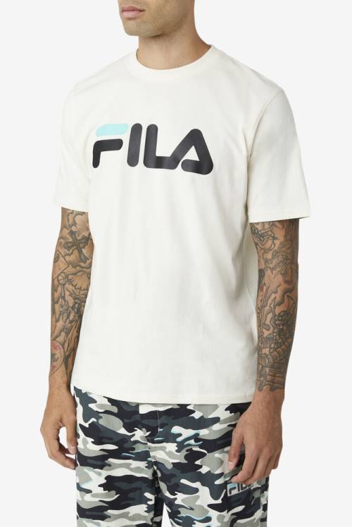 Fila Eagle Tee Miesten T Paidat Mustat Sininen Turkoosi | Fila391DB