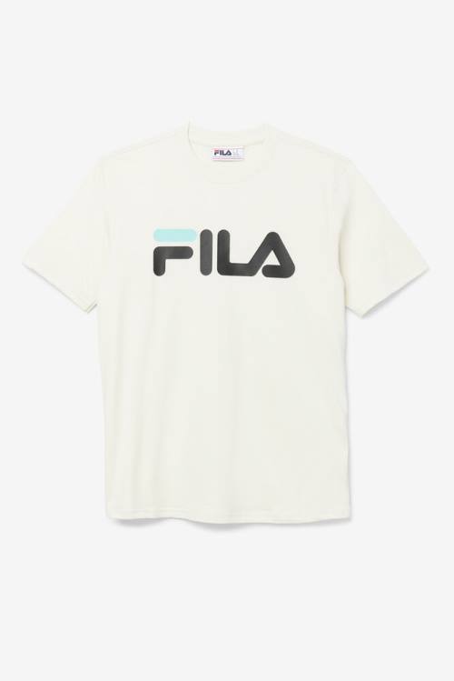 Fila Eagle Tee Miesten T Paidat Mustat Sininen Turkoosi | Fila391DB