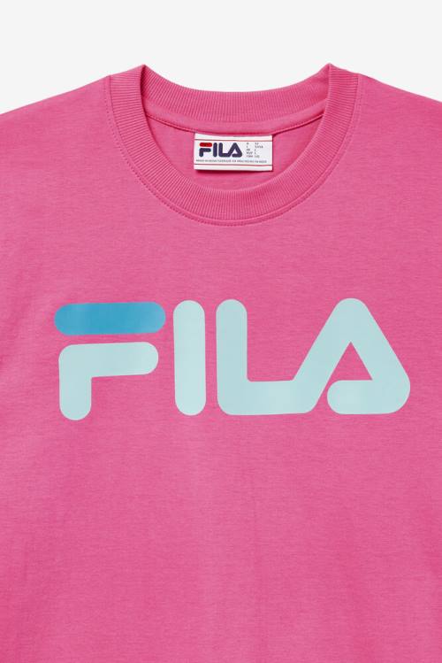 Fila Eagle Tee Miesten T Paidat Pinkki | Fila519FK