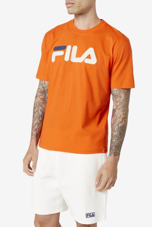 Fila Eagle Tee Miesten T Paidat Pinkki Harmaat Laivastonsininen | Fila426HU
