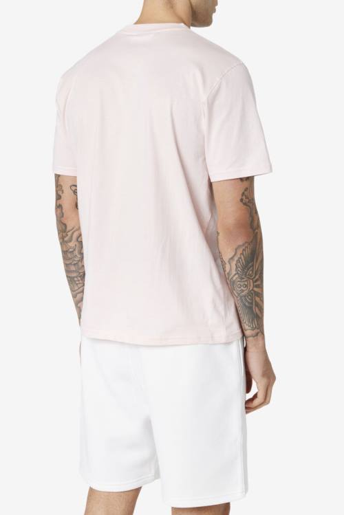 Fila Eagle Tee Miesten T Paidat Pinkki Laivastonsininen Valkoinen | Fila689AF
