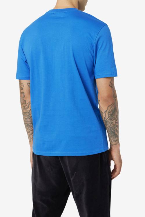 Fila Eagle Tee Miesten T Paidat Sininen Valkoinen Mustat | Fila267NC