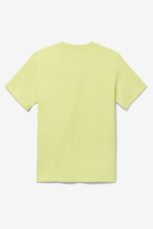 Fila Eagle Tee Miesten T Paidat Vaaleanvihreä Keltainen | Fila460KC