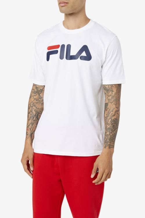 Fila Eagle Tee Miesten T Paidat Valkoinen | Fila136AH