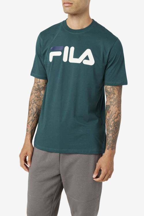 Fila Eagle Tee Miesten T Paidat Valkoinen Mustat | Fila367BP