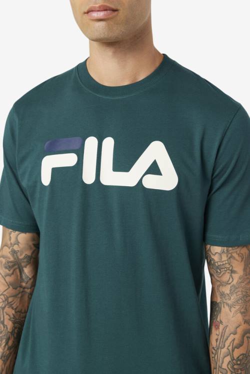 Fila Eagle Tee Miesten T Paidat Valkoinen Mustat | Fila367BP