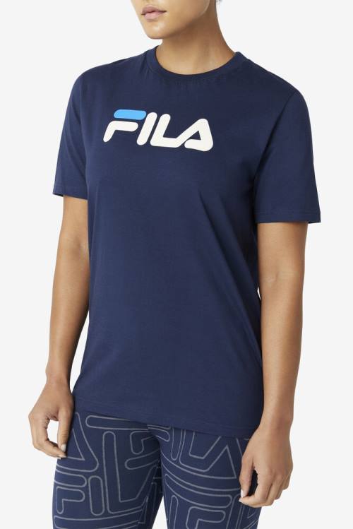 Fila Eagle Tee Naisten T Paidat Laivastonsininen Sininen | Fila403WF
