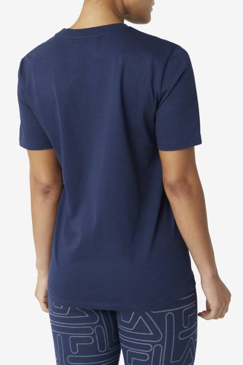 Fila Eagle Tee Naisten T Paidat Laivastonsininen Sininen | Fila403WF