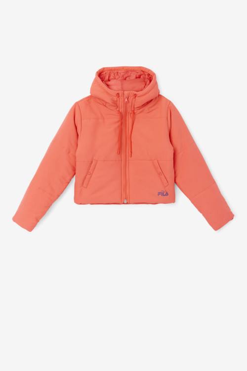 Fila Eden Puffer Naisten Takki Punainen | Fila329ER