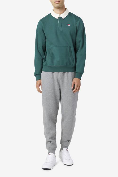 Fila Edison Fleece Rugby Miesten Puserot Valkoinen | Fila023DO