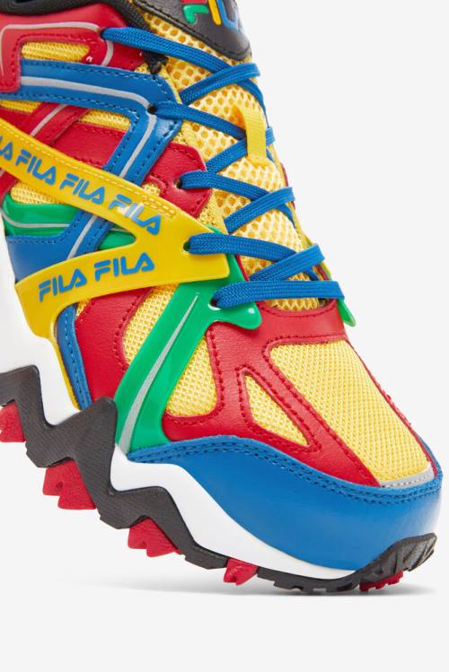 Fila Electromont Miesten Tennarit Sitruuna Punainen Kuninkaallinen Sininen Sininen | Fila579MT