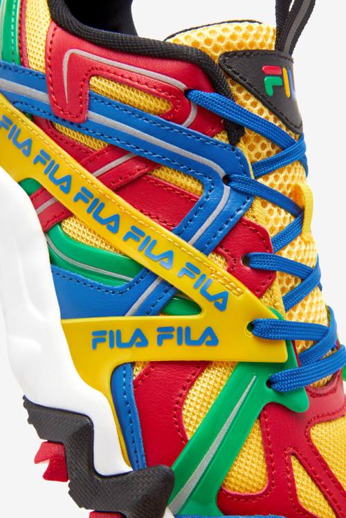 Fila Electromont Naisten Tennarit Sitruuna Punainen Kuninkaallinen Sininen Sininen | Fila693DG