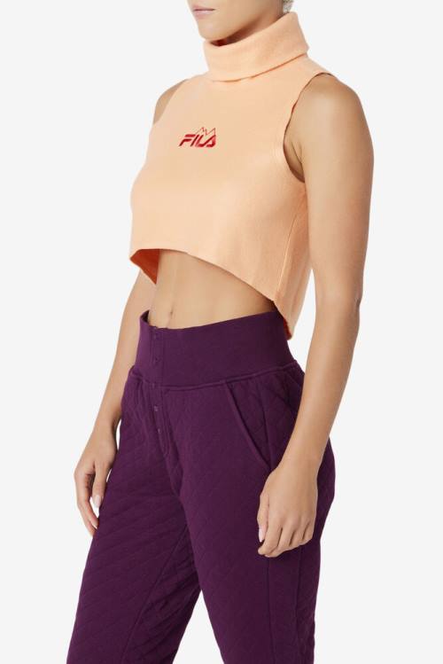 Fila Eliana Cropped Neck Warmer Naisten T Paidat Oranssi | Fila315IX