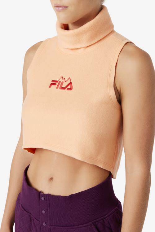 Fila Eliana Cropped Neck Warmer Naisten T Paidat Oranssi | Fila315IX