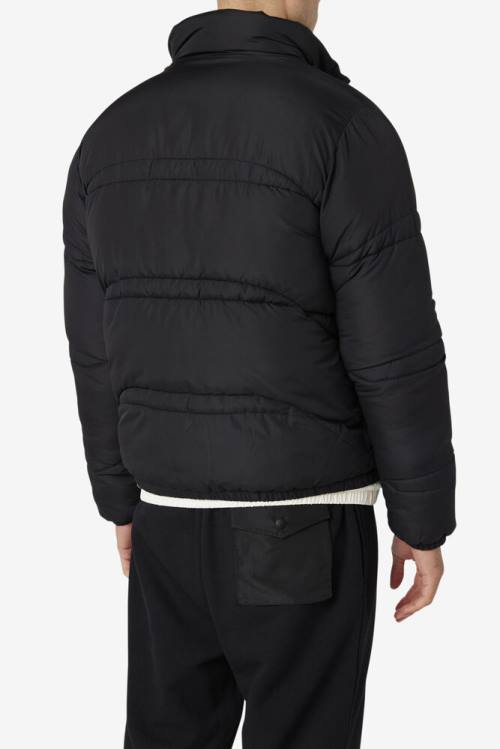Fila Elias Puffer Miesten Takki Mustat | Fila054RW