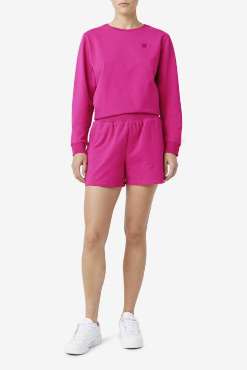 Fila Elliana Naisten Shortsit Fuksia | Fila923DR