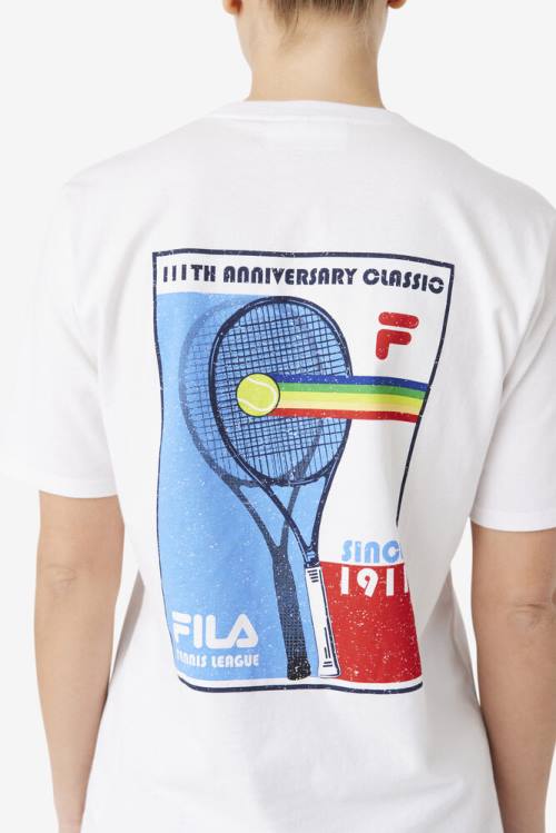 Fila Ellsie Tee Naisten T Paidat Valkoinen | Fila167FO