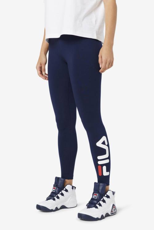 Fila Elora Naisten Leggingsit Laivastonsininen | Fila492MD