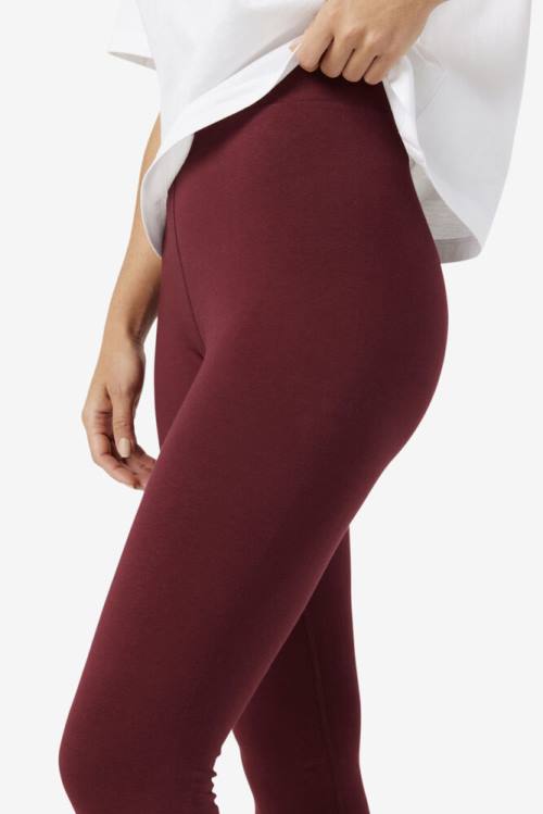 Fila Elora Naisten Leggingsit Viininpunainen | Fila704MC