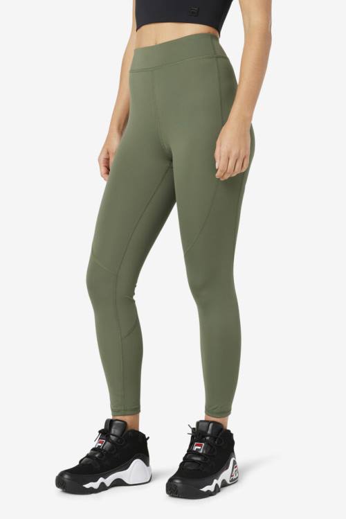 Fila Emerie Naisten Leggingsit Oliivinvihreä | Fila506HY