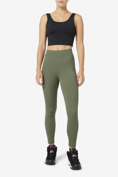 Fila Emerie Naisten Leggingsit Oliivinvihreä | Fila506HY