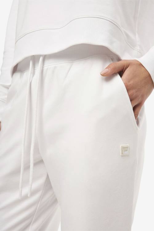 Fila Emersyn Jogger Naisten Housut Valkoinen | Fila630VS
