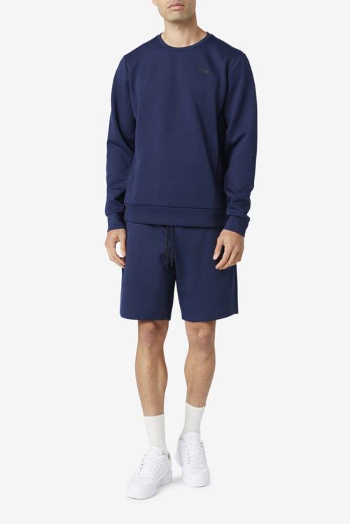 Fila Emry Crew Miesten Puserot Laivastonsininen Mustat | Fila780SI